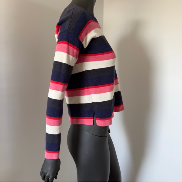 ☁️ Marc O’Polo Striped Cotton Sweater | 100% Cotton | XS - Picture 7 of 7